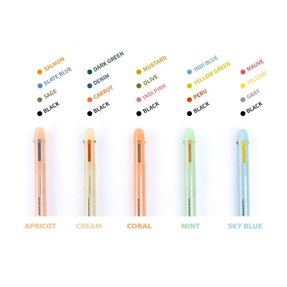4-Color Gelpen Life&Pieces – Bild 2